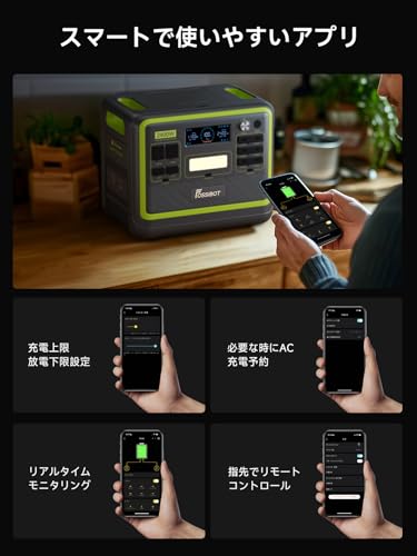 Amazon.co.jp: FOSSiBOT: ポータブル電源